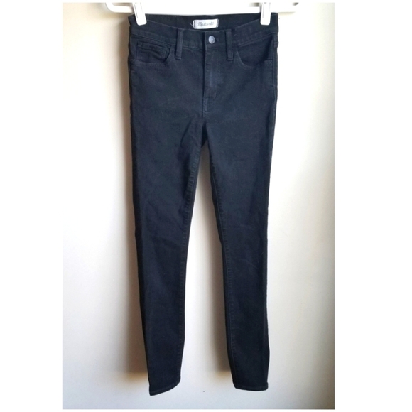 Madewell Roadtripper Jeans in Black Size 25 - Picture 1 of 7